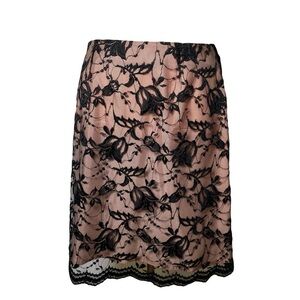 Vintage Vera Wang Lace Skirt Size 8